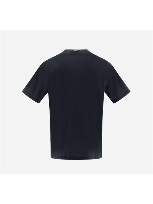 T-shirt da uomo blu Herno | JG00023UR - 52052.9200